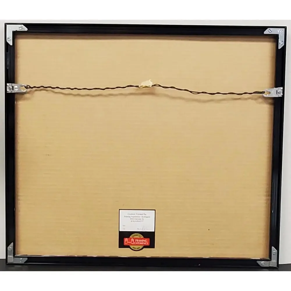 Vintage Framed Ansel Adams Print Moon and Mount McKinley, Denali Alaska 1947 - Picture 4 of 5